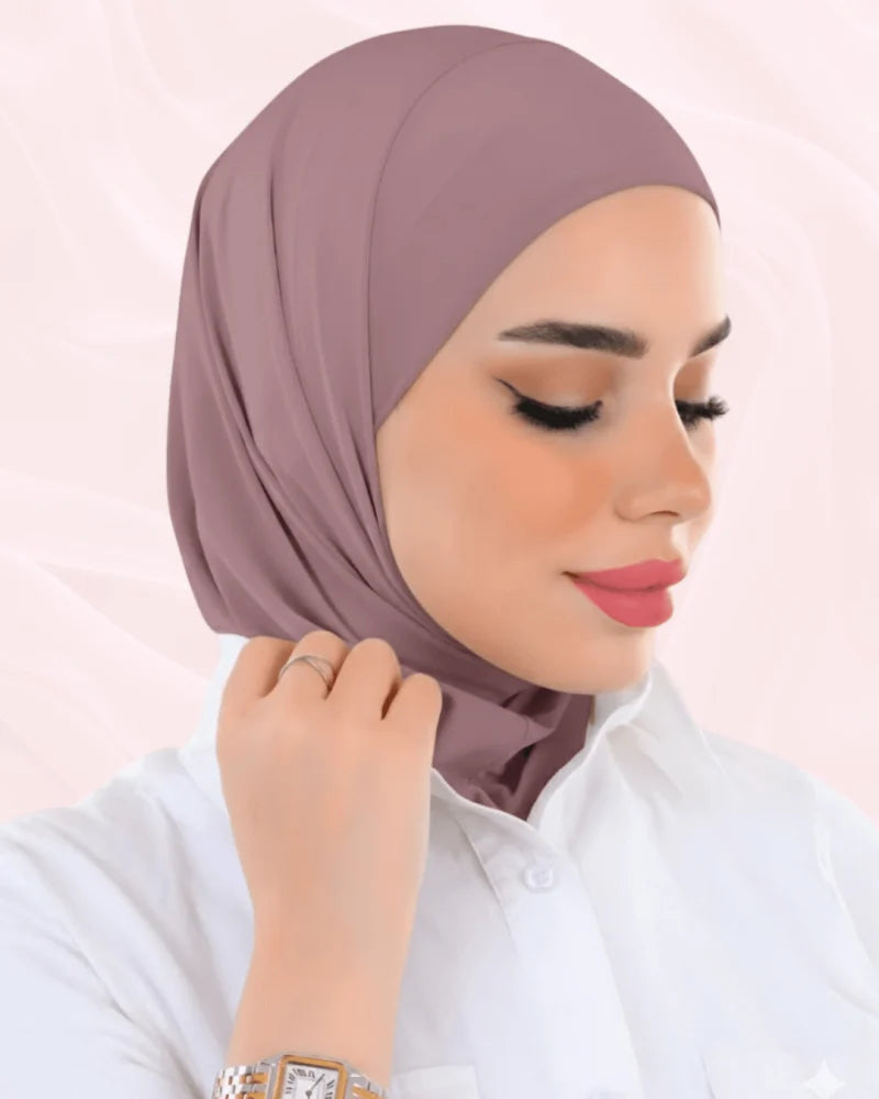 حجاب ليكرا قطعتين