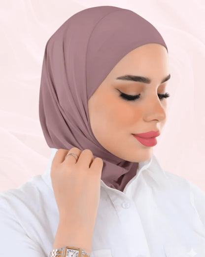 حجاب ليكرا قطعتين