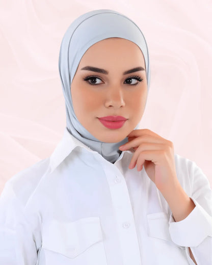حجاب ليكرا قطعتين