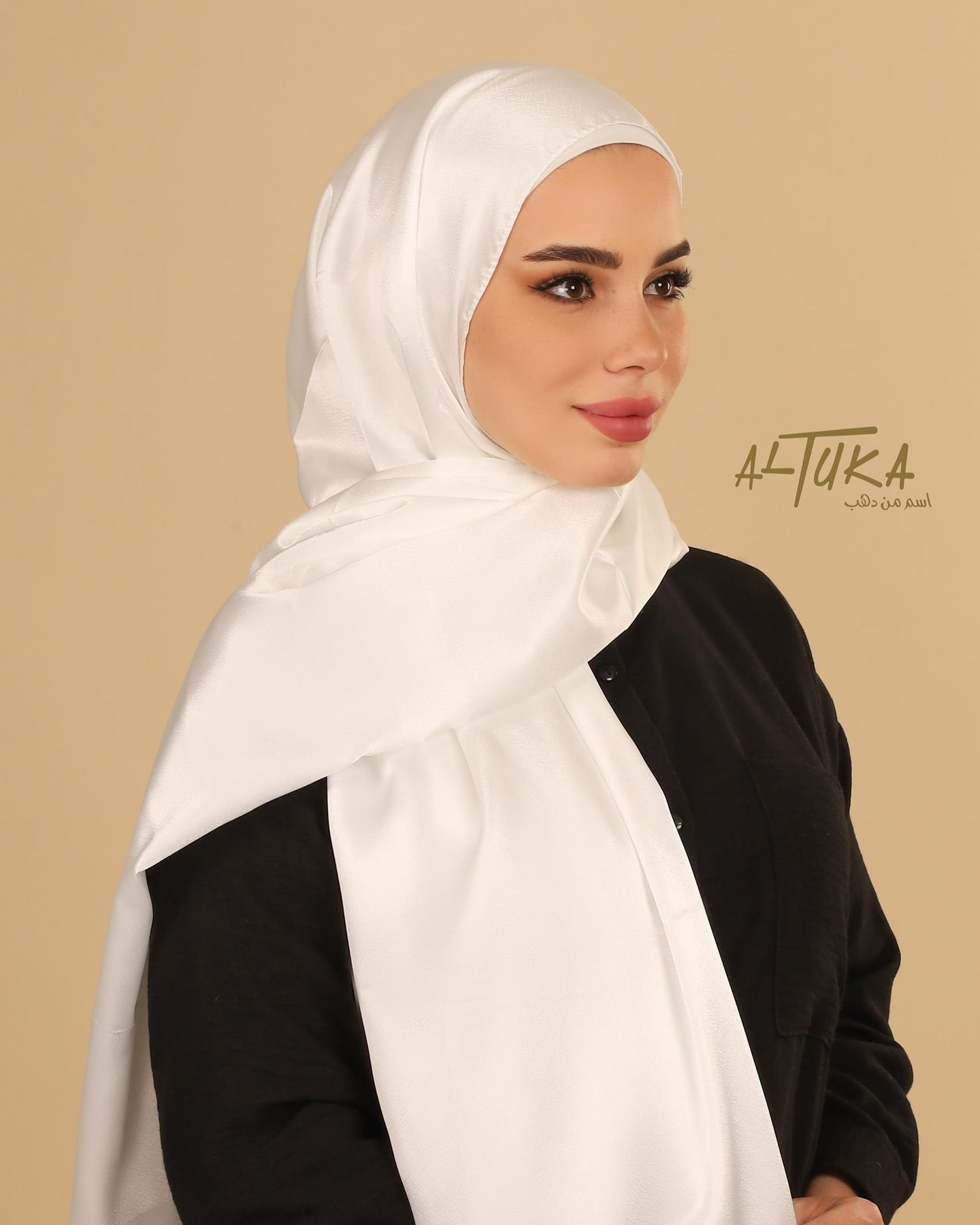 satin japan الحجاب ساتان الياباني