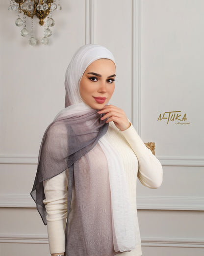 pink rainbow كشمير بينك مموج