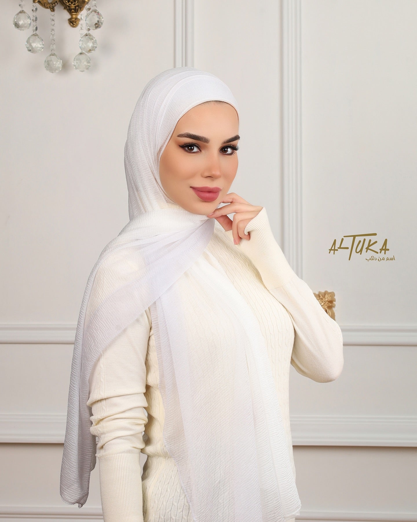 pink rainbow كشمير بينك مموج