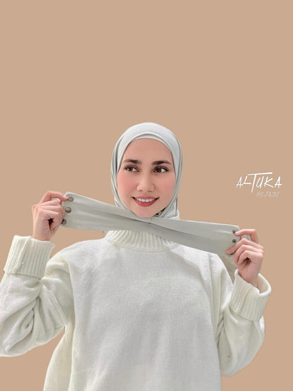 حجاب ايلينا التركي المبتكر بكبسات