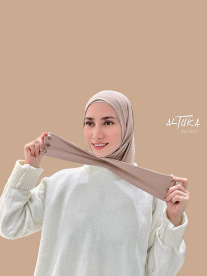 حجاب ايلينا التركي المبتكر بكبسات