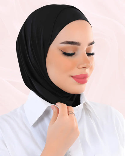 حجاب ليكرا قطعتين