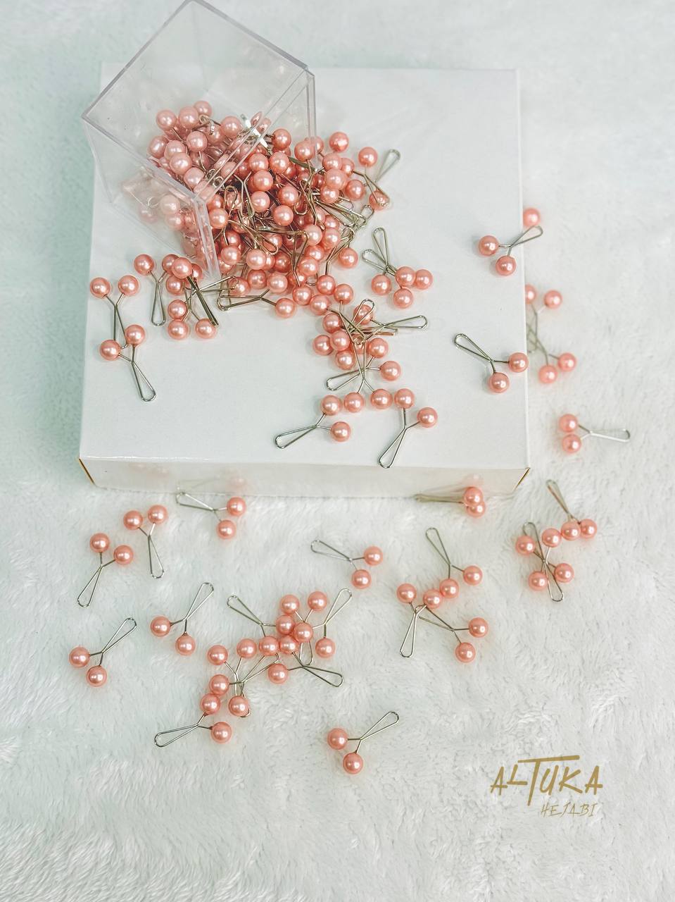 pearl pin دبوس حجاب لولو