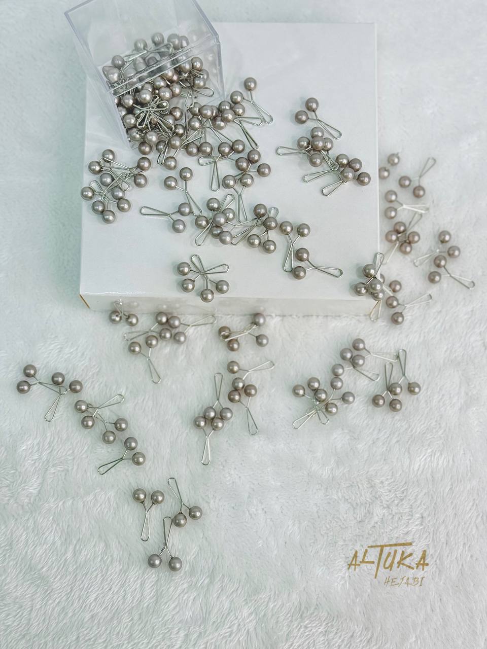 pearl pin دبوس حجاب لولو
