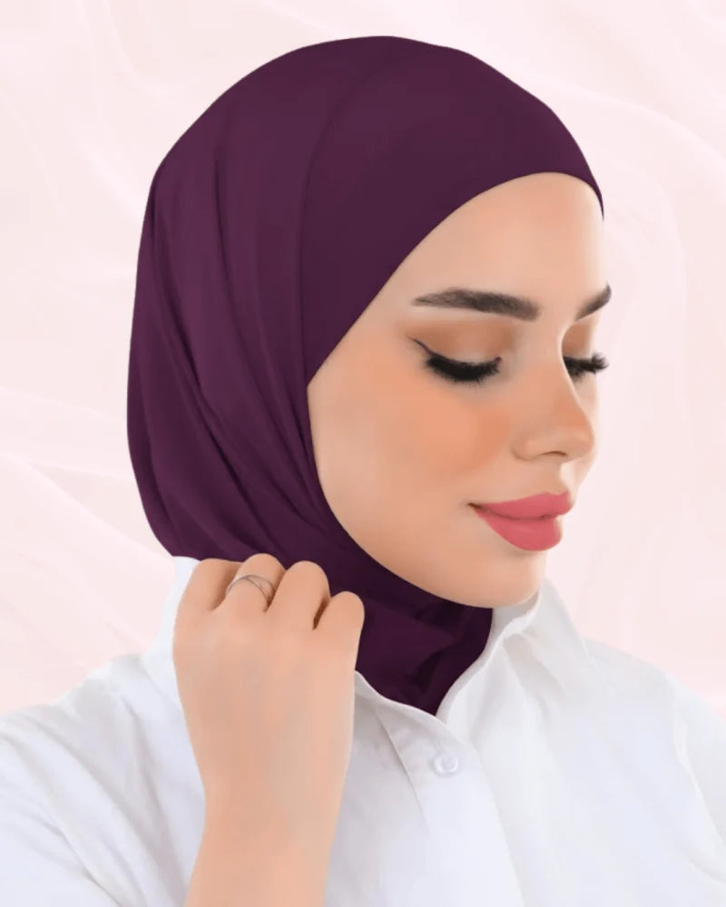 حجاب ليكرا قطعتين
