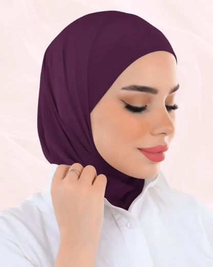 حجاب ليكرا قطعتين