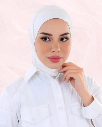 حجاب ليكرا قطعتين